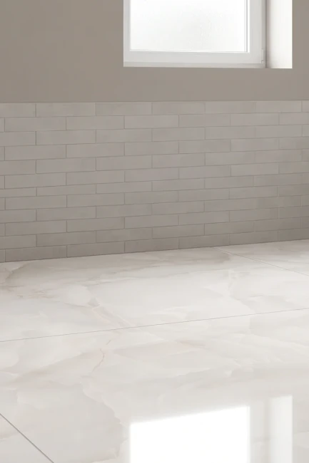 Tele di Marmo Onyx Ivory 60x120 Pol kamień