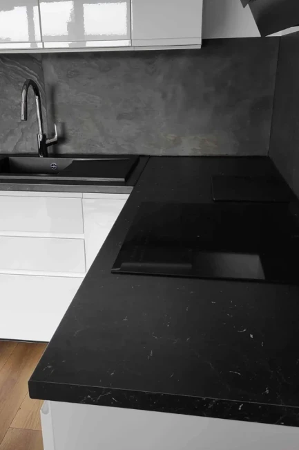 Fornir Kamienny Black Slate | 122x61x0,2 cm