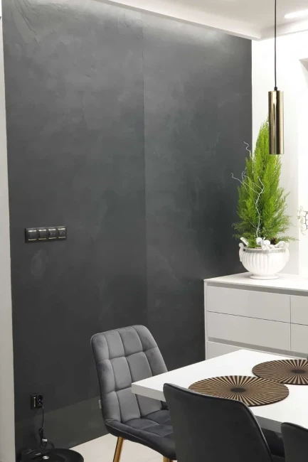 Fornir Kamienny Black Slate XXL | 122x305x0,2cm