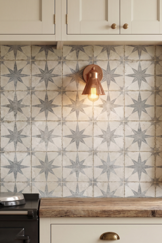 Płytka Ceramiczna FS Star White Natural | 45x45 cm
