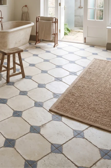 Płytka Ceramiczna FS Yard Blue Natural | 45x45 cm