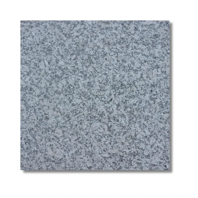 Płyta drogowa granitowa szara płomieniowana Bianco Sardo G602 60x60x8 cm