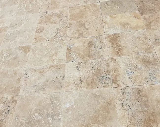 Trawertyn Rustic Classic Mix Bębnowany 1,2 cm | Komplet Rzymski 0,742m2