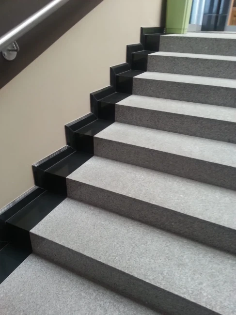 Stopnica Granitowa G603 Szary Płomieniowany 150x33x2 cm