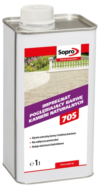 NFV 705 - Impregnat pogłębiający barwę kamieni naturalnych 1L