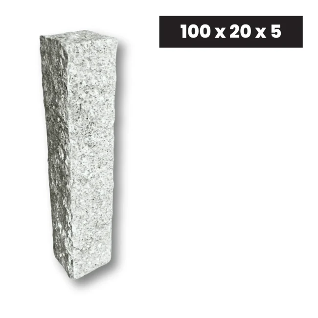 Piękno i funkcjonalność w ogrodzie. Palisada granitowa G603, 100x20x5 cm. Idealna do każdego projektu.