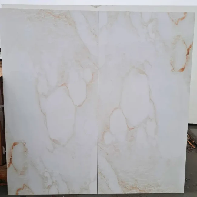 Gres Marble Ice Gold Polerowany 120x60x0,9 cm