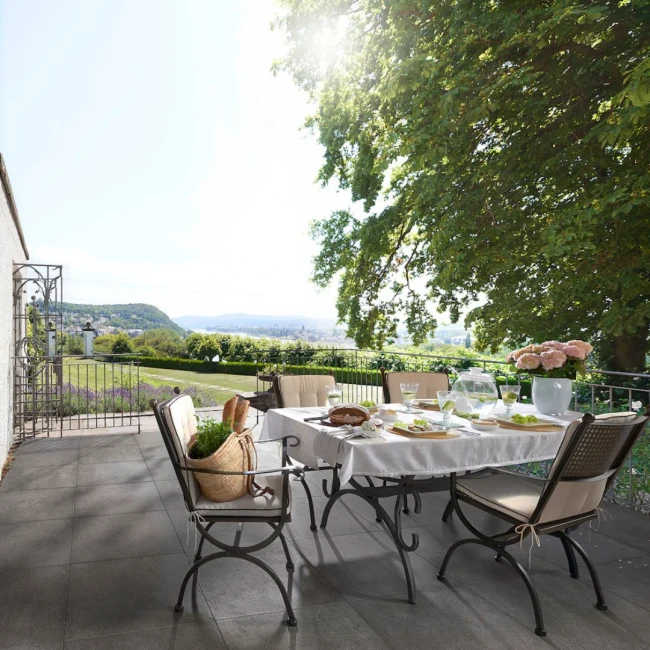 Gres 20mm Top Stone Anthracite 60x60x2 cm