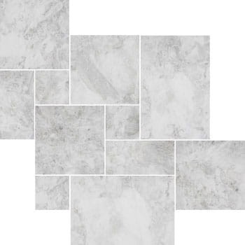 Płytka marmurowa Carrara Royal Satynowa Matowa 1,2 cm | Komplet Rzymski