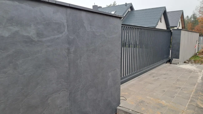 Fornir Kamienny Black Slate XXL 122x305x0,2cm
