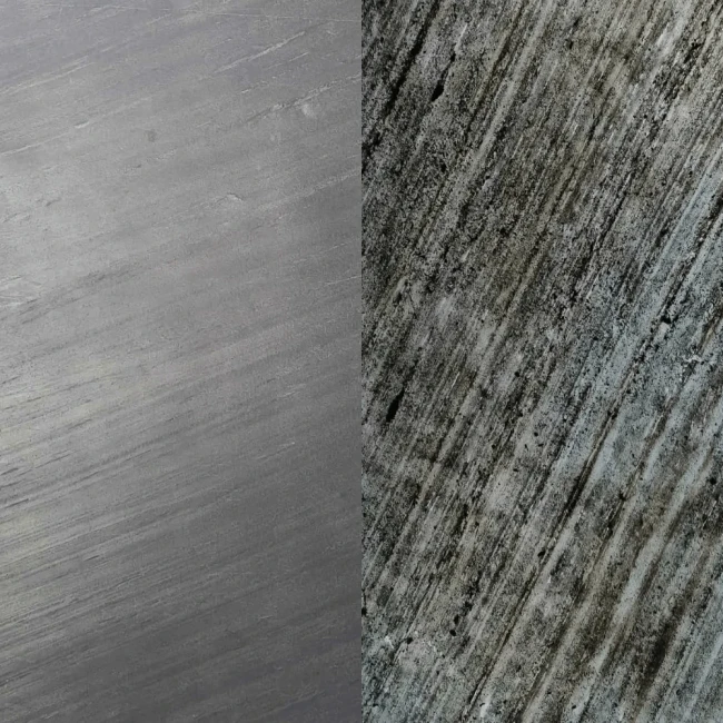 Fornir kamienny Line Black XXL 122x244x0,2 cm Transparentny