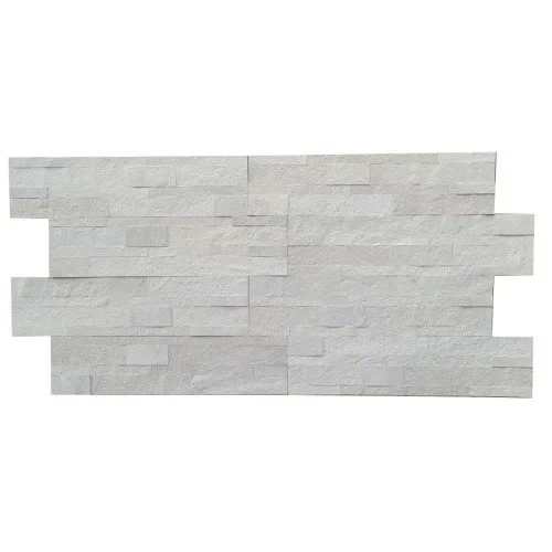 Fornir Samoprzylepny Panel 3D White Quartz Marble 15x60x0,2 cm