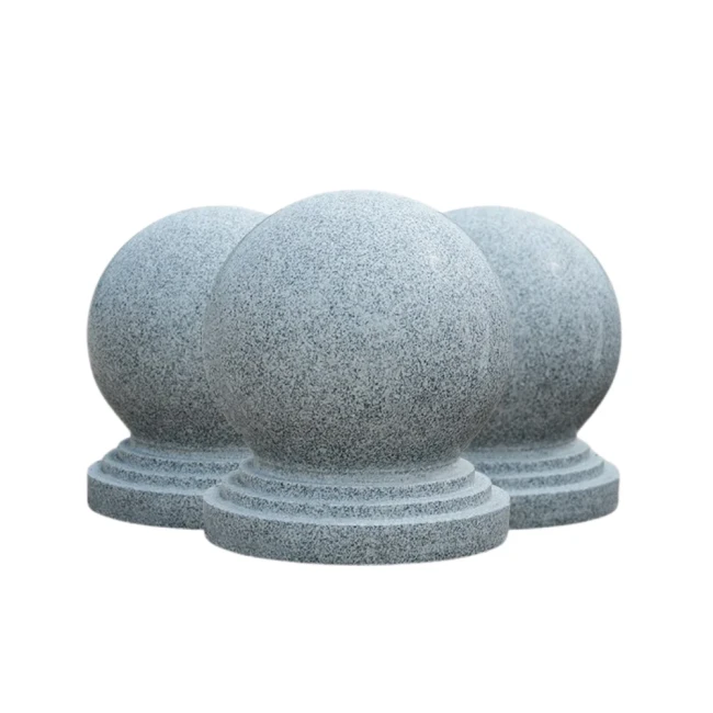 Ogrodowa Kula Granitowa polerowana G603 fi 40 cm