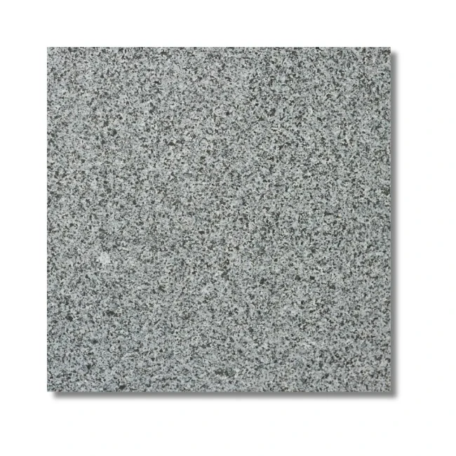 Płytka granitowa Dark Grey New G654 płomieniowana 60x60x3 cm