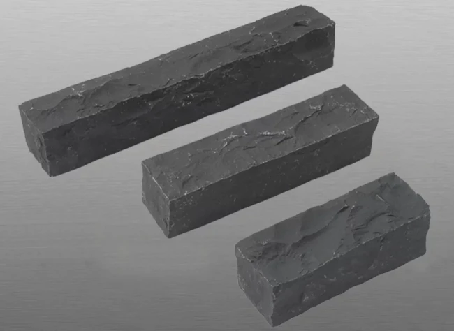 Ogrodowa Palisada Łupana G690 Bazalt Black 33x10x10 cm