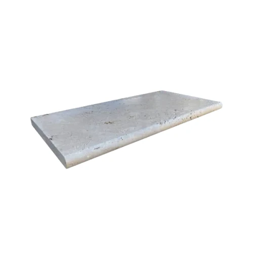 Trawertyn Parapet / Stopnica kamienna Blend Mix Bębnowany 135x33x3 Bullnose