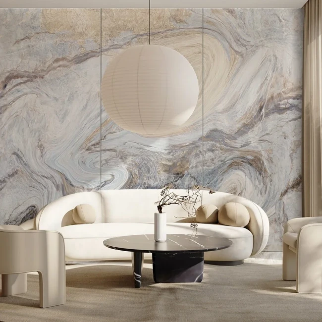 Płyta Węglowa WPC Blue Art Matowa 280x112x0,8 cm