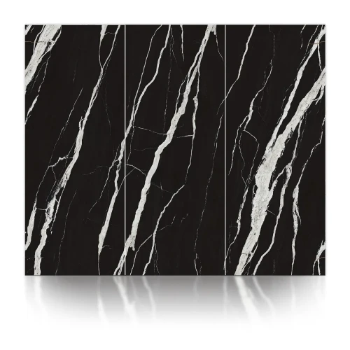 WPC Carbon Diele Nero Glänzend 280x112x0,8 cm