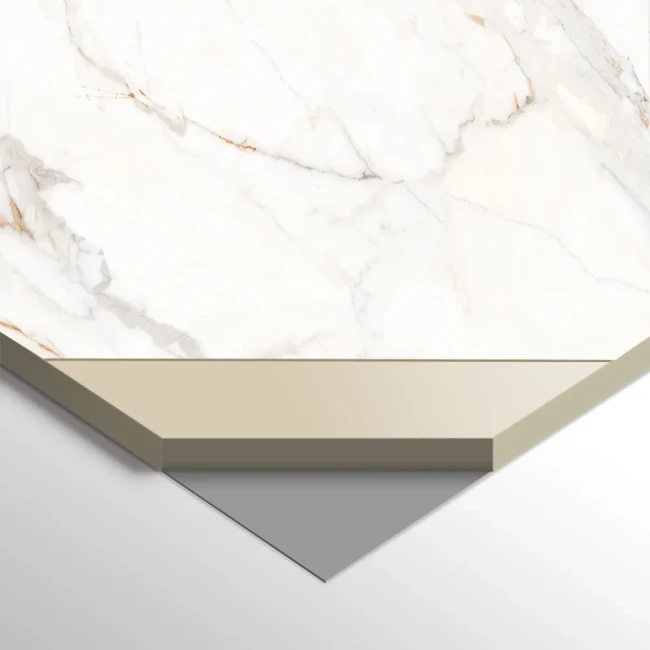 Płyta Węglowa WPC Gold Vein Błyszcząca 280x112x0,8 cm