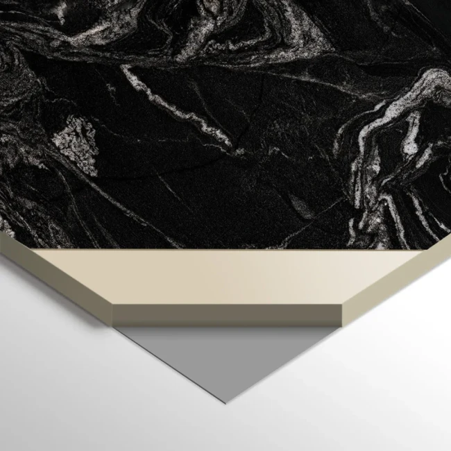 Płyta Węglowa WPC Błyszcząca Black Maize 280x112 cm