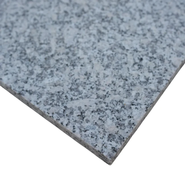 Płytka Granitowa Szara Polerowana G602 Bianco Sardo 37x35x2 cm