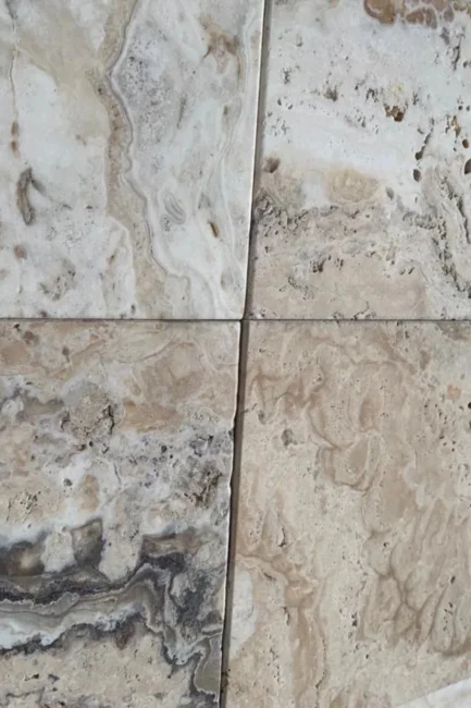 Trawertyn Philadelphia Mix Szczotkowany Bębnowany 1,2 cm | Komplet Rzymski 0,742 m2