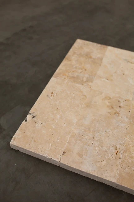 Trawertyn Blend Mix Bębnowany 30,5x15,3x3 cm | Płyta kamienna na taras i do ogrodu