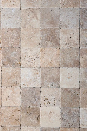 Trawertyn Kostka Blend Mix Bębnowany 10×10×1 cm | Kamień dekoracyjny ścienno-podłogowy