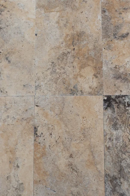 Trawertyn Philadelphia Szczotkowany Bębnowany 40,6×61x1,2 cm