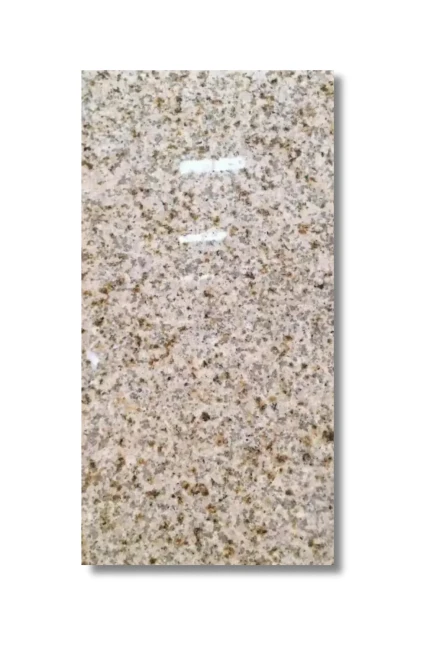 Płytka granitowa Yellow Pink polerowana G682 new 30,5x61x1