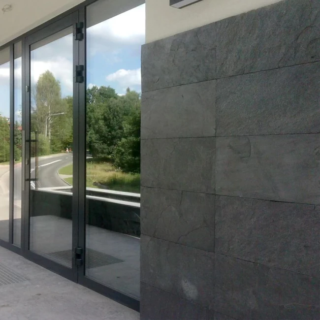 Płytka kwarcytowa Silver Grey naturalna 60x30x1,2 cm