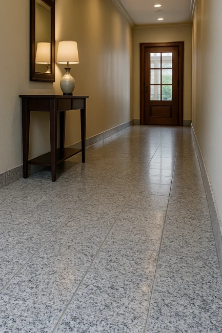 Płytka Granitowa Szara Polerowana G602 Bianco Sardo 37x35x2 cm