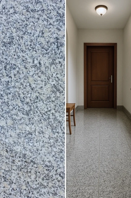 Płytka granitowa szara polerowana G602 40x40x1,5 cm