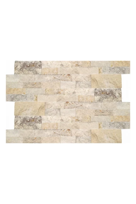 Kamień elewacyjny trawertyn Classic Mix 15x61 cm