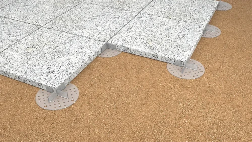Podkładka tarasowa transparentna 2 mm DDP002T