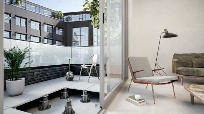 Regulowany wspornik tarasowy Standard 220-320 mm