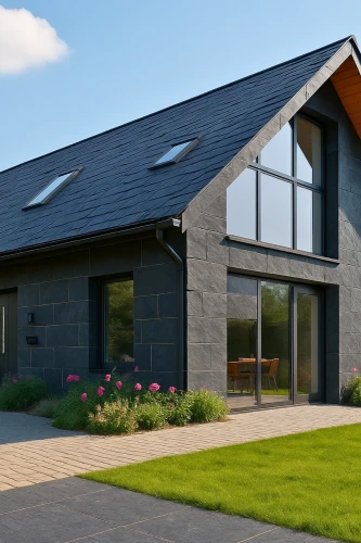 Płytka z łupka Black Slate 60x30x1,2 cm