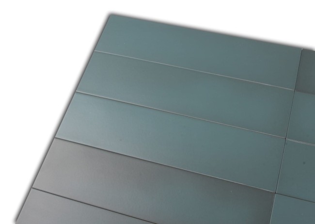 Płytka Stromboli Viridian Green Jodełka 9,2x36,8 cm