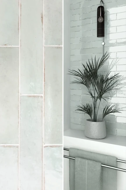 Płytka ścienna Tribeca Seaglass Mint 6x24,6