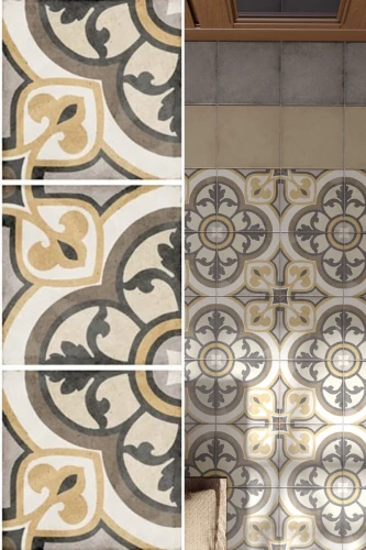 Płytka Art Nouveau Majestic Colours Matowa 20x20 cm