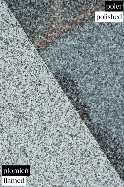 Parapet granitowy grafitowy polerowany G654 NEW 182x33x2 cm