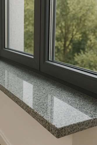 Parapet granitowy grafitowy polerowany G654 NEW 122x33x2 cm