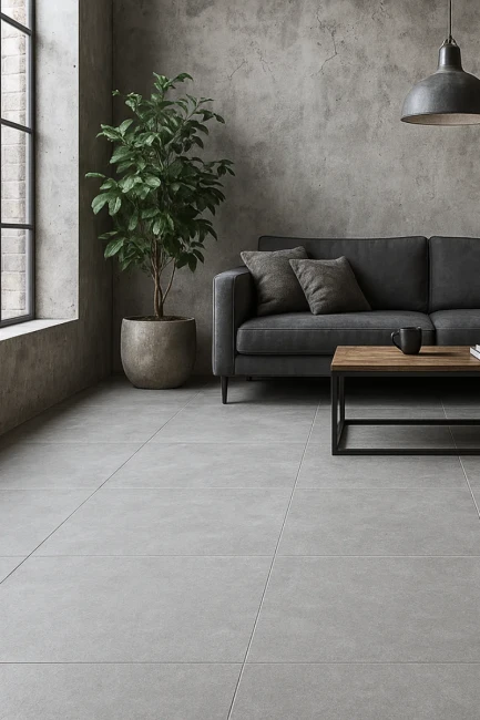 Gres Cement Dark Grey matowy 60x60x0,8 cm