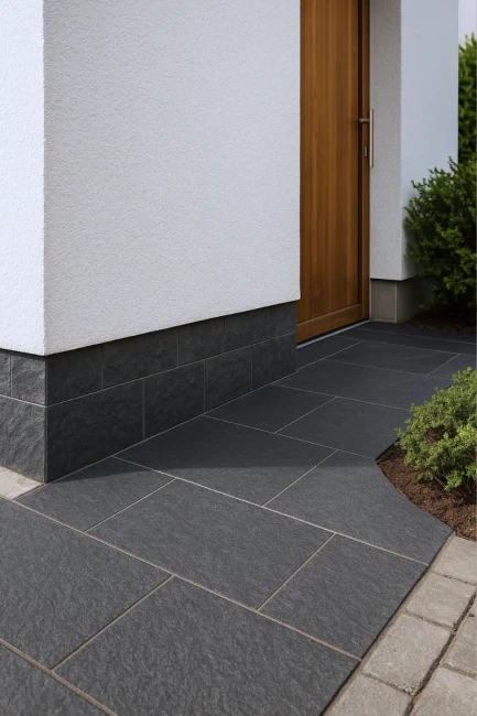 Himachal Black Brushed Wapień Szczotkowany 30x60x1,2 cm