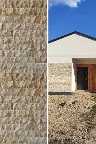 Kamień dekoracyjny beżowy Pure Sunny 7x20–40 cm Free Length