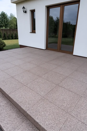 Płytka granitowa brązowa płomieniowana G664 60x60x2