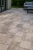 Trawertyn Silver Latte Bębnowany 3 cm | Komplet Rzymski 0,742 m2