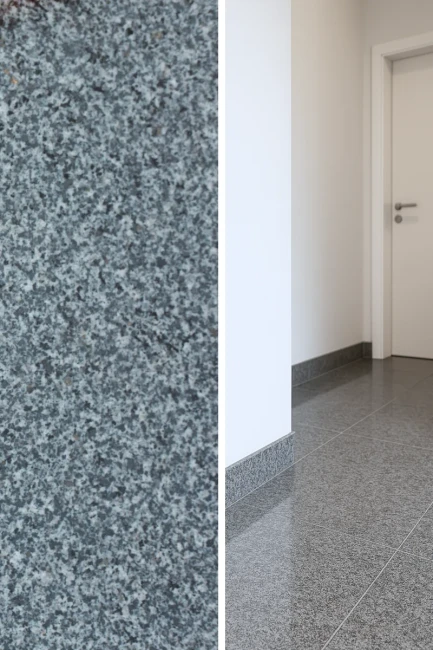 Cokół granitowy polerowany Dark Grey G654 New 61x8x1 cm