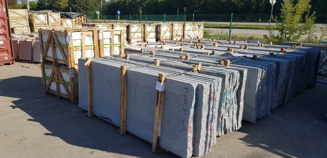 Pasy Granitowe G654 New Płomieniowane 3 cm