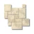 Trawertyn Light Old Tumbled 12mm | Komplet Rzymski 0,74 m2